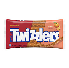 Twizzlers Peach Twists 16oz Bag